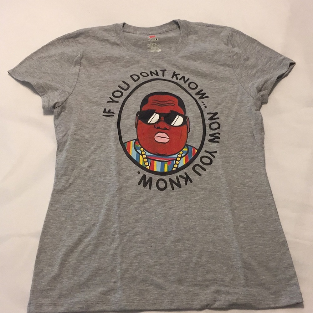 Biggie Smalls Shirt - “if you don’t know...”